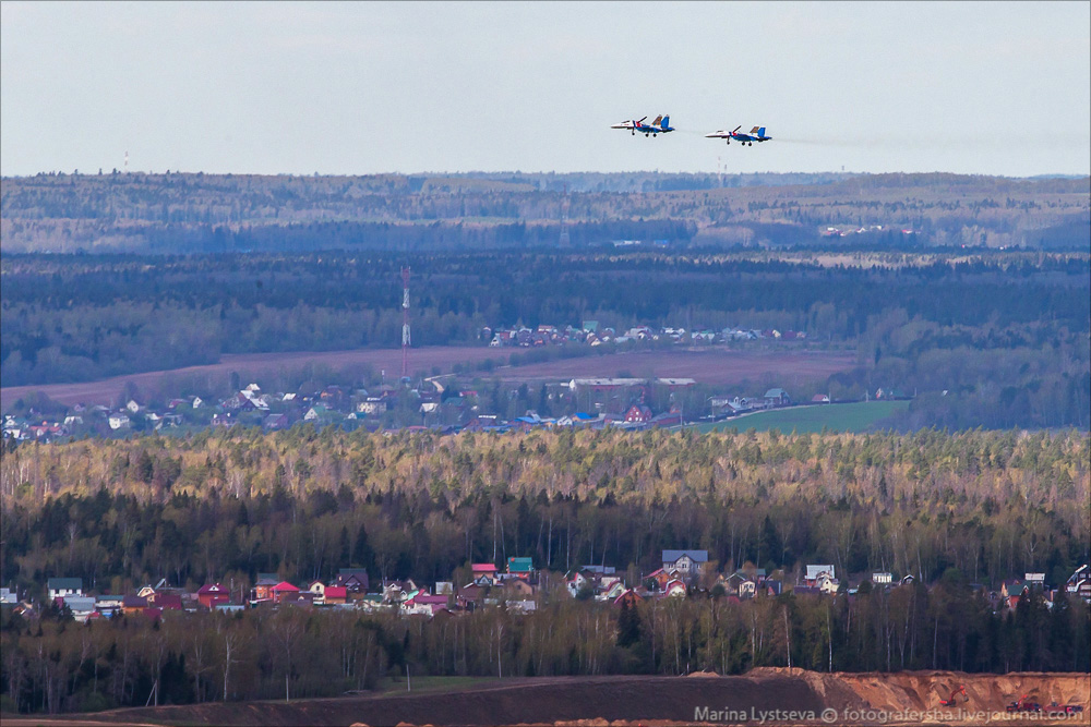 Фотография: Как сегодня вертолеты над Москвой летали №15 - BigPicture.ru