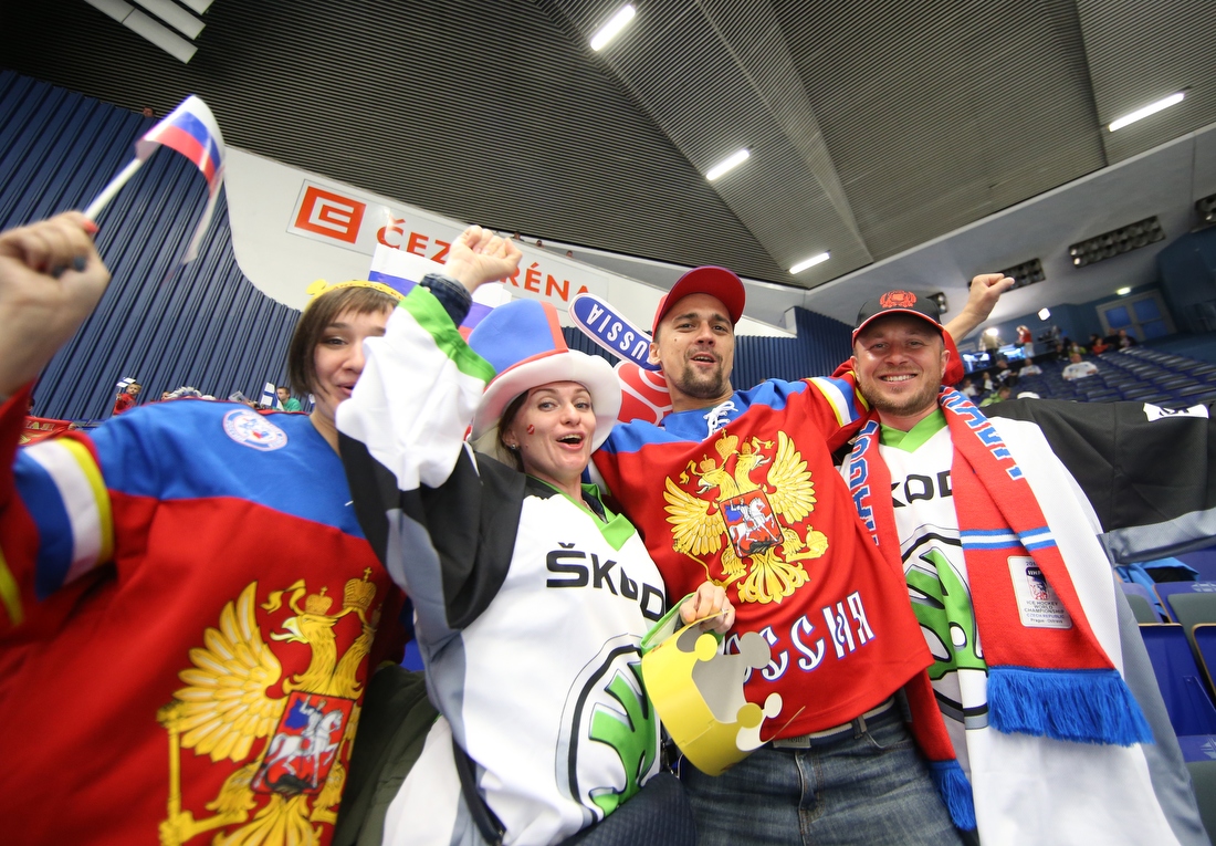 Фотография: Россия в четвертьфинале: свежие кадры с ЧМ по хоккею №19 - BigPicture.ru