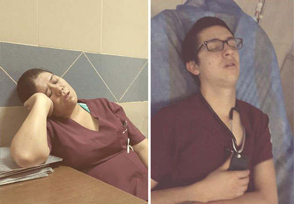 Фотография: #ЯТожеПрилег: флешмоб врачей в поддержку уснувшего ординатора №10 - BigPicture.ru