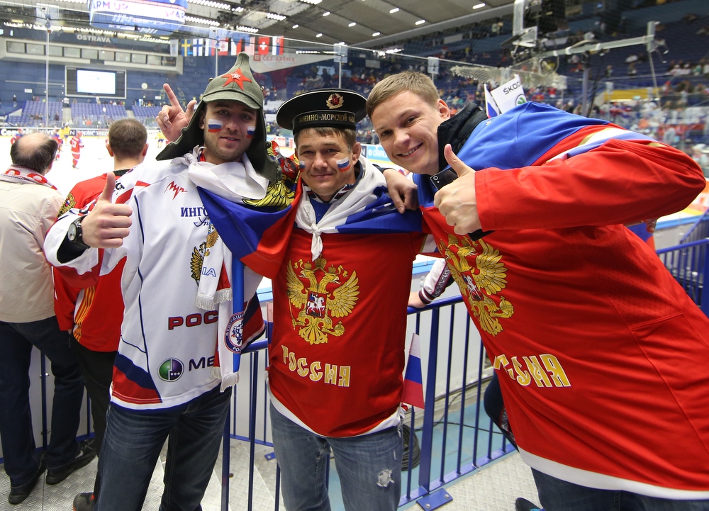 Фотография: Россия в полуфинале: свежие кадры с ЧМ по хоккею №7 - BigPicture.ru