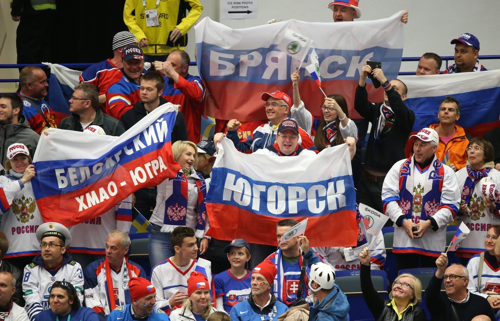 Фотография: Россия в полуфинале: свежие кадры с ЧМ по хоккею №14 - BigPicture.ru