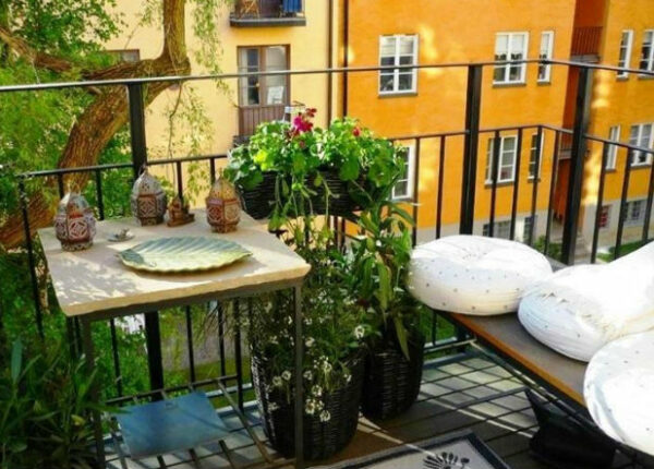 15 самых красивых маленьких балконов