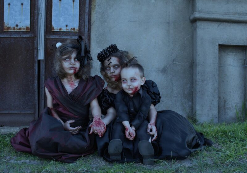 Фотография: Шокирующие дети-зомби всколыхнули интернет №1 - BigPicture.ru