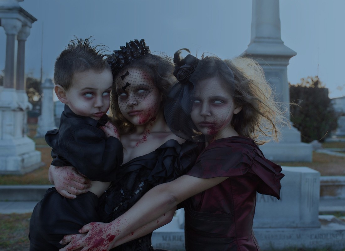 Фотография: Шокирующие дети-зомби всколыхнули интернет №11 - BigPicture.ru