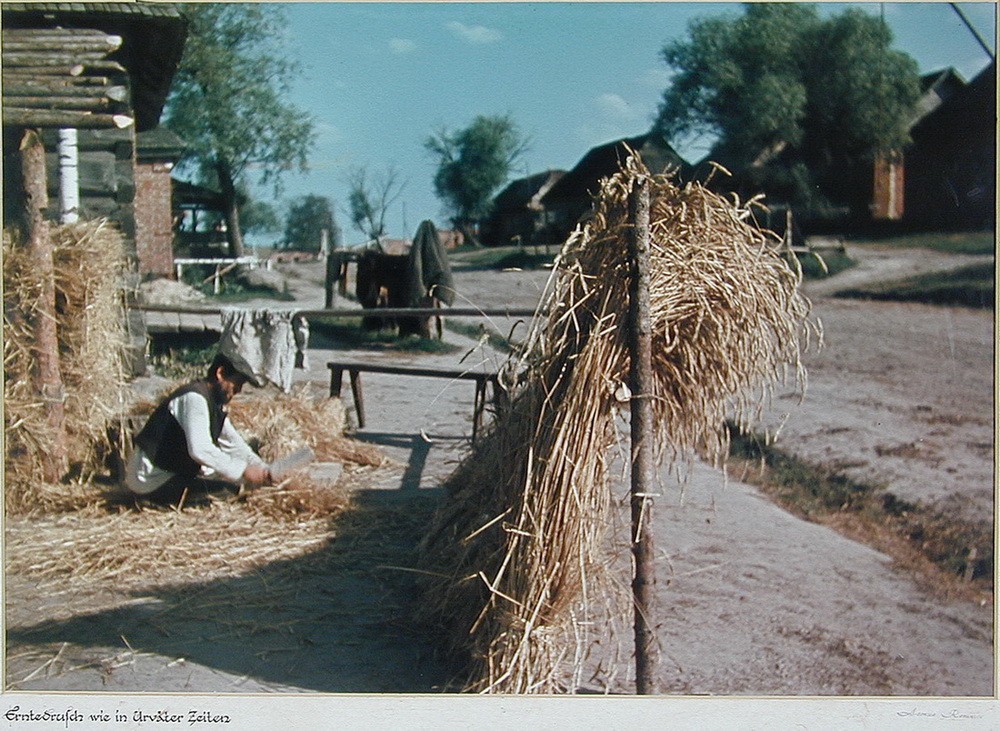 Русская деревня в объективе немецкого солдата фото