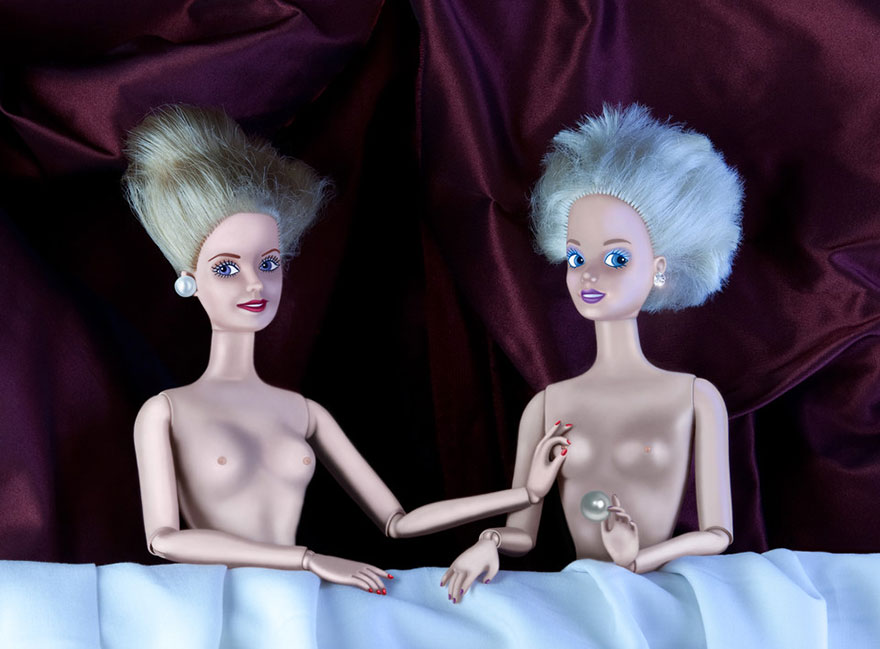 Фотография: Как куклы Барби выглядели бы на классических полотнах №5 - BigPicture.ru