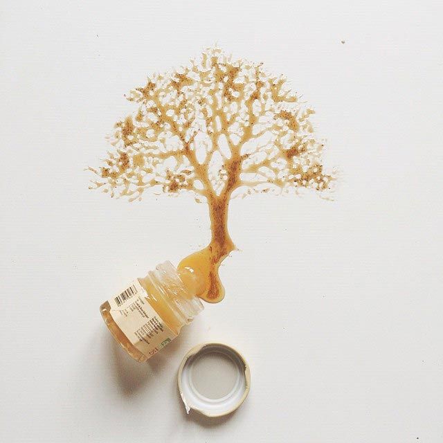 Фотография: Когда пролитый кофе превращается в искусство №24 - BigPicture.ru