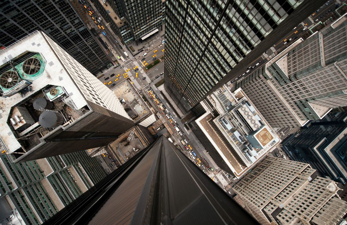 Головокружительный Нью-Йорк с высоты небоскребов. ФОТО