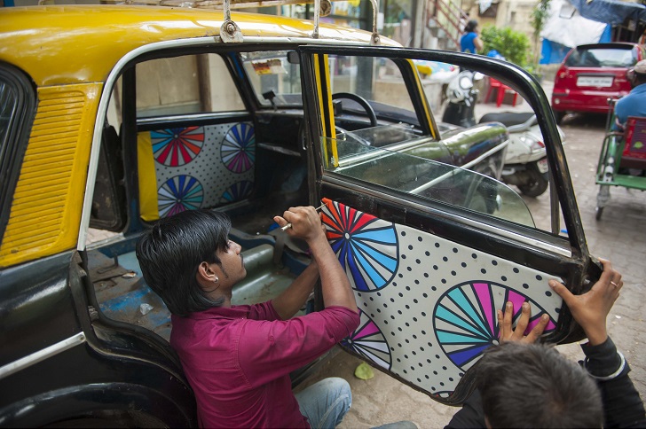 Фотография: Удивительнейшие такси в Мумбае №20 - BigPicture.ru
