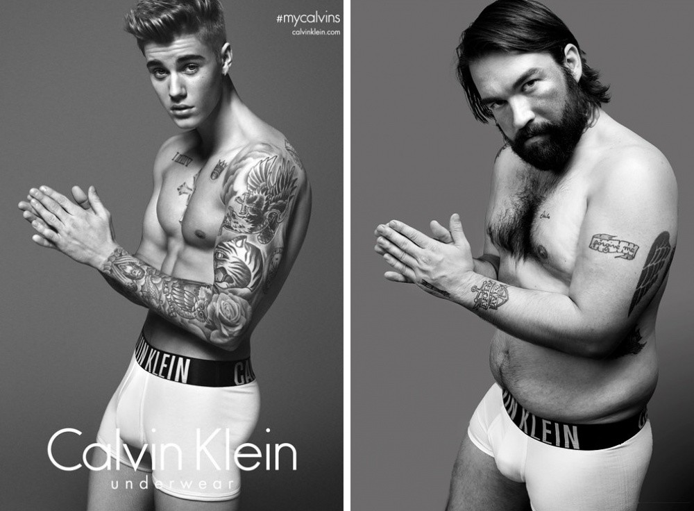 Фотография: Обычные мужчины примерили нижнее белье Calvin Klein №4 - BigPicture.ru