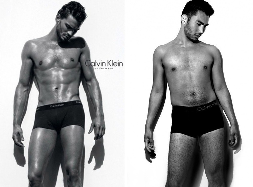 Фотография: Обычные мужчины примерили нижнее белье Calvin Klein №6 - BigPicture.ru