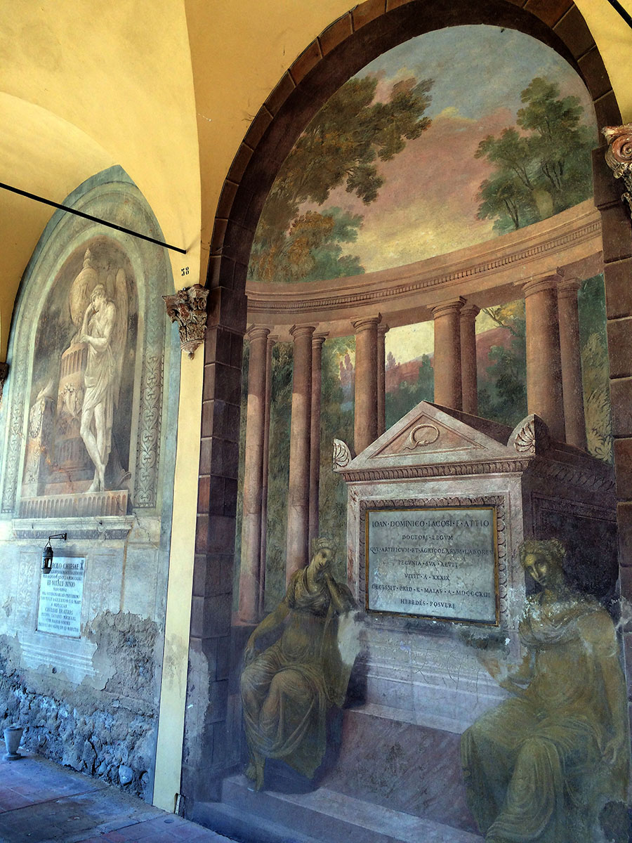 Монументальное кладбище Чертоза в Болонье