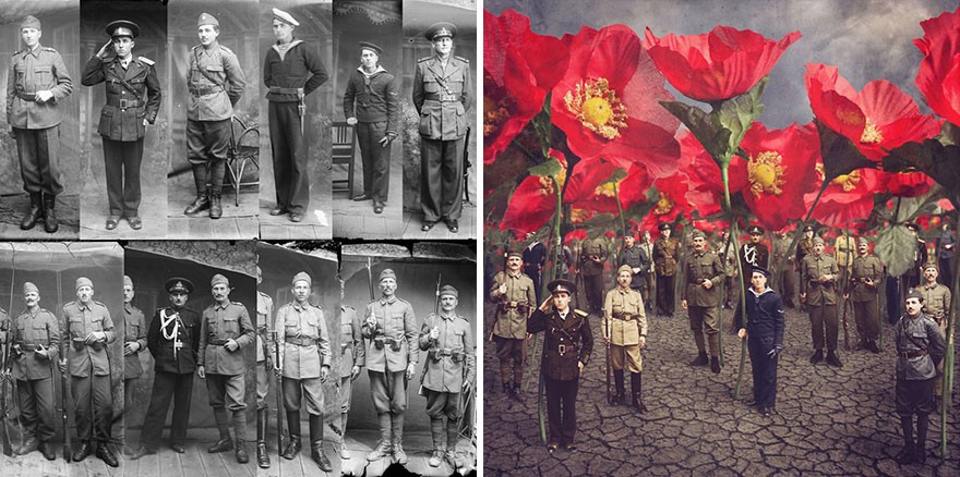 Фотография: Художница превращает старинные фотографии в крышесносящие иллюстрации №12 - BigPicture.ru