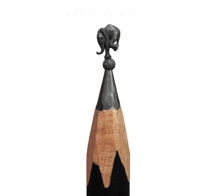 Фотография: Скульптор из Уфы превращает карандаши в известных героев №13 - BigPicture.ru