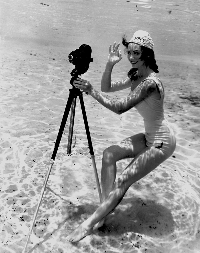 первые подводные фотографии 1930-х годов