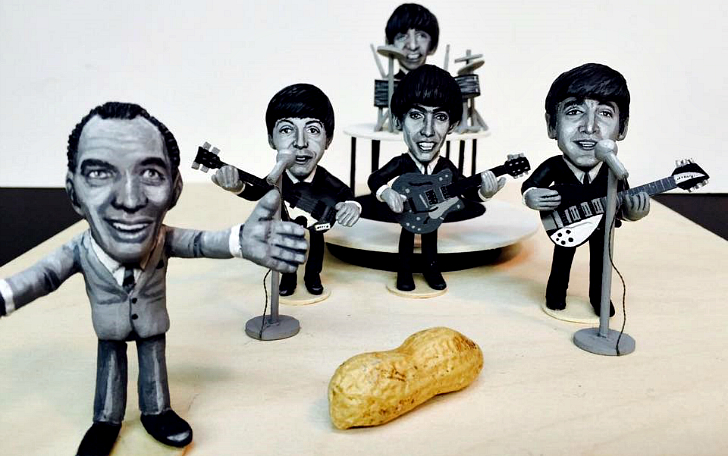 Фотография: Американец создает гениальные фигурки из арахиса №1 - BigPicture.ru