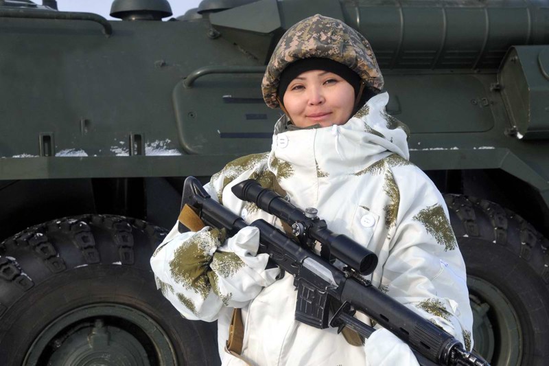 Фотография: Девушки из армии Казахстана №30 - BigPicture.ru