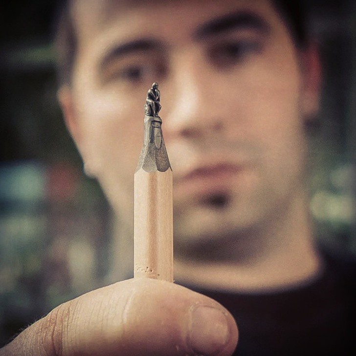 Фотография: Скульптуры из карандашных грифелей поразят ваше воображение! №4 - BigPicture.ru