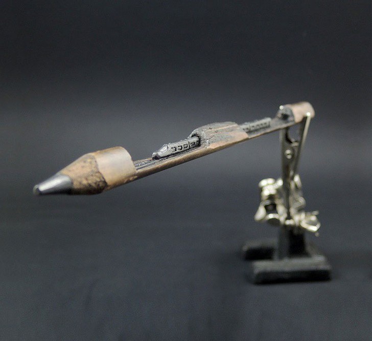 Фотография: Скульптуры из карандашных грифелей поразят ваше воображение! №5 - BigPicture.ru