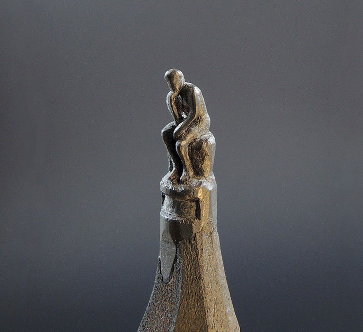 Фотография: Скульптуры из карандашных грифелей поразят ваше воображение! №8 - BigPicture.ru