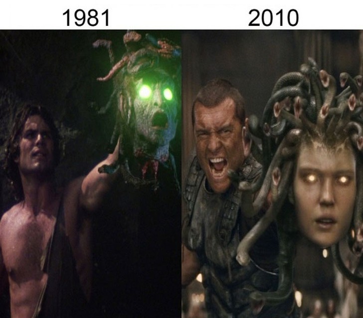 Фотография: Как меняются герои фильмов в результате ремейков и перезапусков №8 - BigPicture.ru
