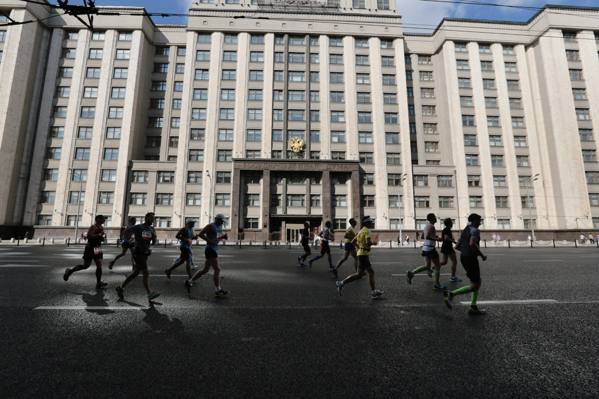 Фотография: 39 самых крутых кадров с Московского марафона №23 - BigPicture.ru