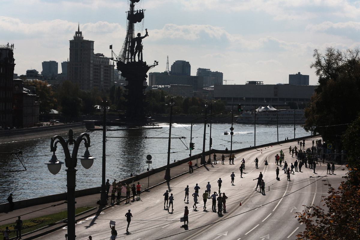 Фотография: 39 самых крутых кадров с Московского марафона №25 - BigPicture.ru