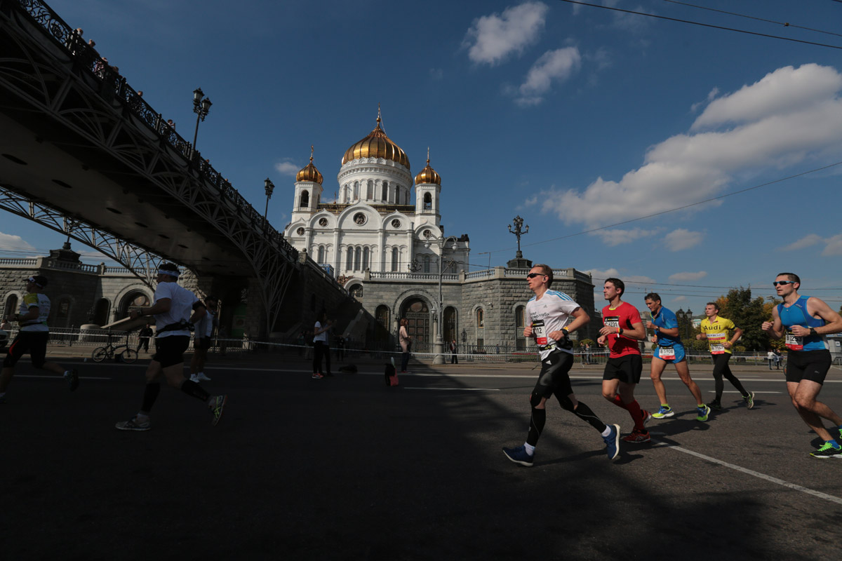 Фотография: 39 самых крутых кадров с Московского марафона №26 - BigPicture.ru