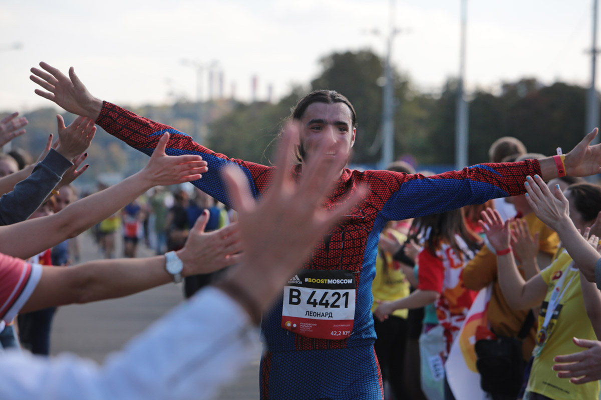 Фотография: 39 самых крутых кадров с Московского марафона №30 - BigPicture.ru