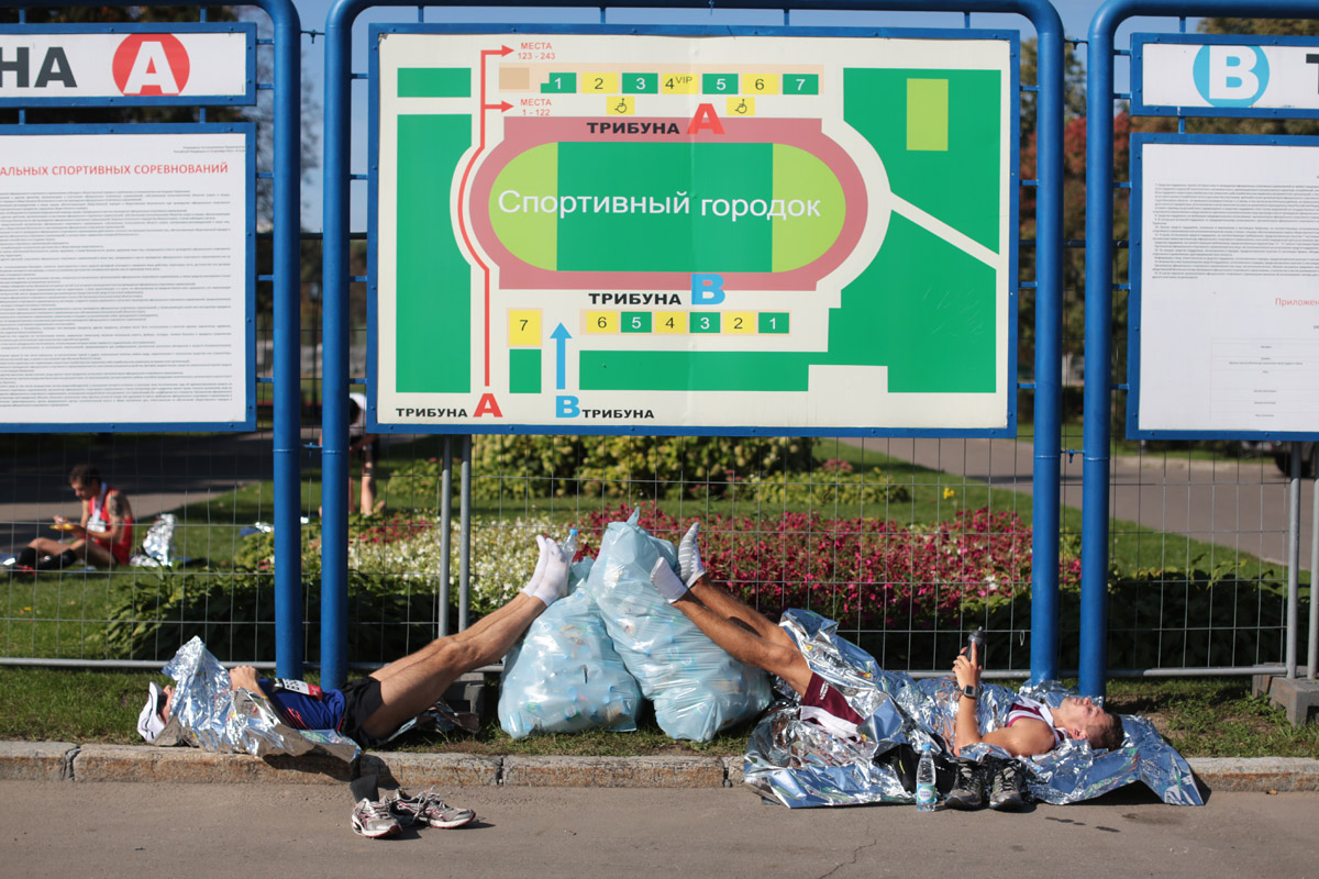 Фотография: 39 самых крутых кадров с Московского марафона №35 - BigPicture.ru