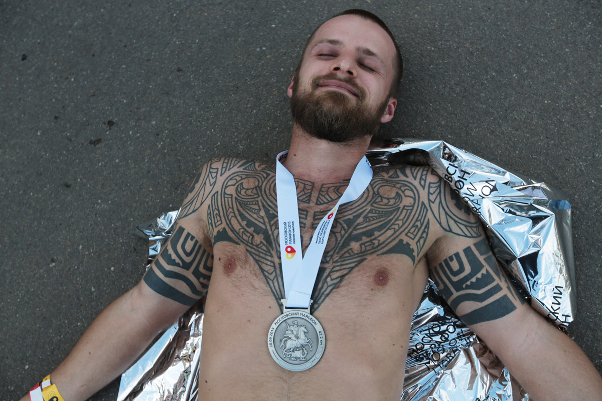 Фотография: 39 самых крутых кадров с Московского марафона №40 - BigPicture.ru