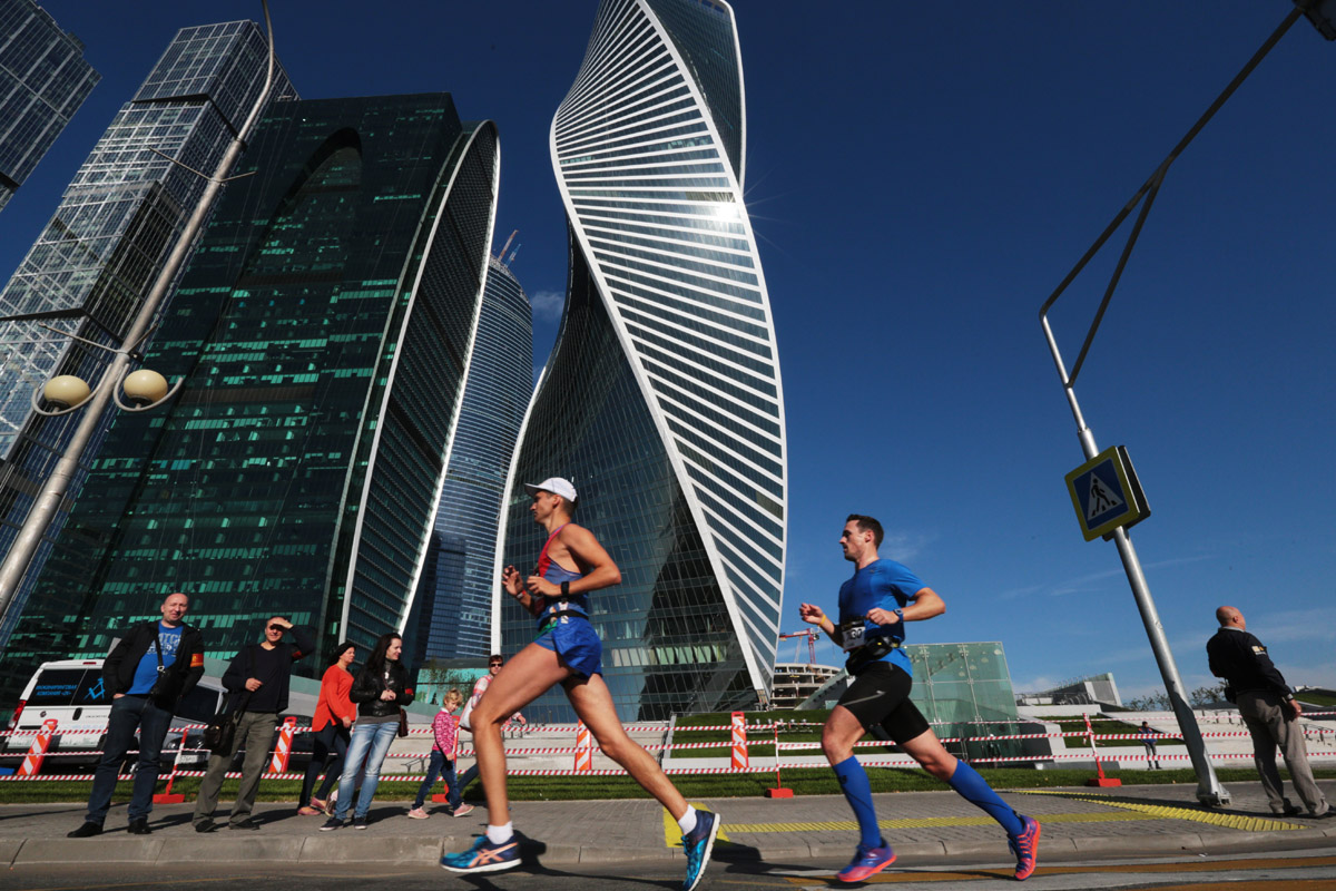Фотография: 39 самых крутых кадров с Московского марафона №7 - BigPicture.ru