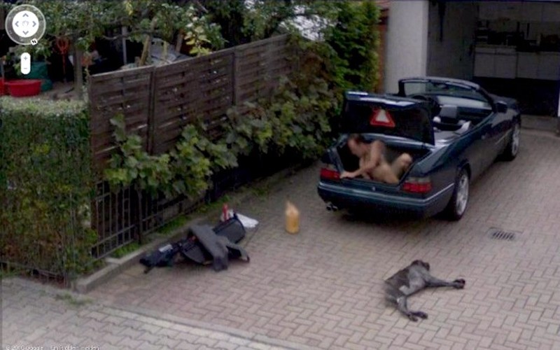 Фотография: 25 самых безумных кадров, сделанных на камеры Google Street View №12 - BigPicture.ru