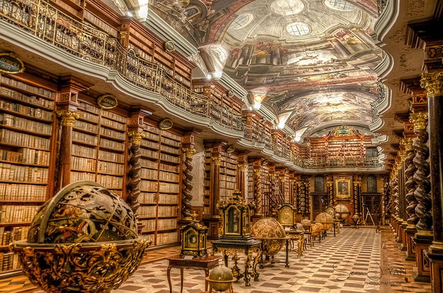 Фотография: Самая красивая библиотека в мире №2 - BigPicture.ru
