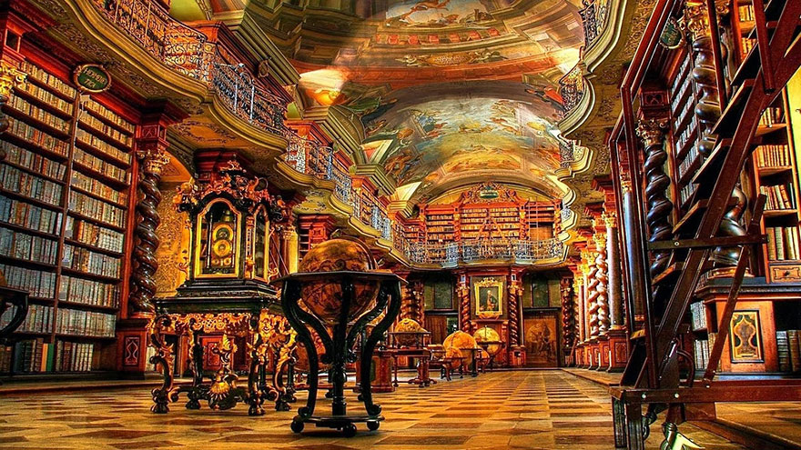 Фотография: Самая красивая библиотека в мире №8 - BigPicture.ru