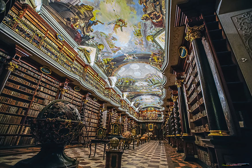 Фотография: Самая красивая библиотека в мире №9 - BigPicture.ru