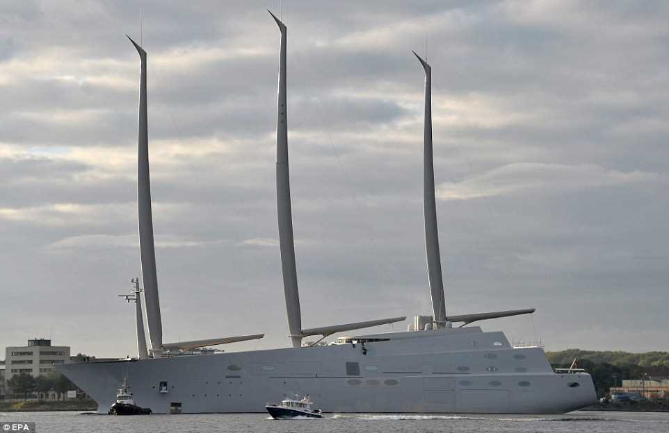 Фотография: Самая большая парусная яхта в мире миллиардера Мельниченко за 400 млн долларов №3 - BigPicture.ru