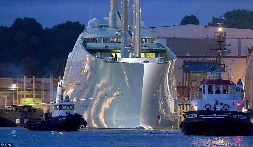 Фотография: Самая большая парусная яхта в мире миллиардера Мельниченко за 400 млн долларов №6 - BigPicture.ru
