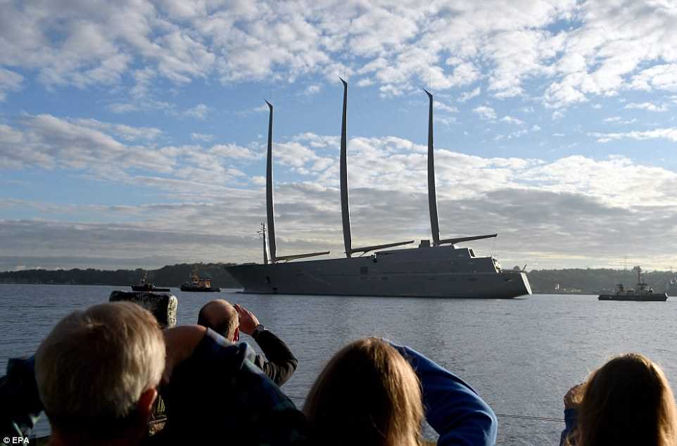 Фотография: Самая большая парусная яхта в мире миллиардера Мельниченко за 400 млн долларов №9 - BigPicture.ru