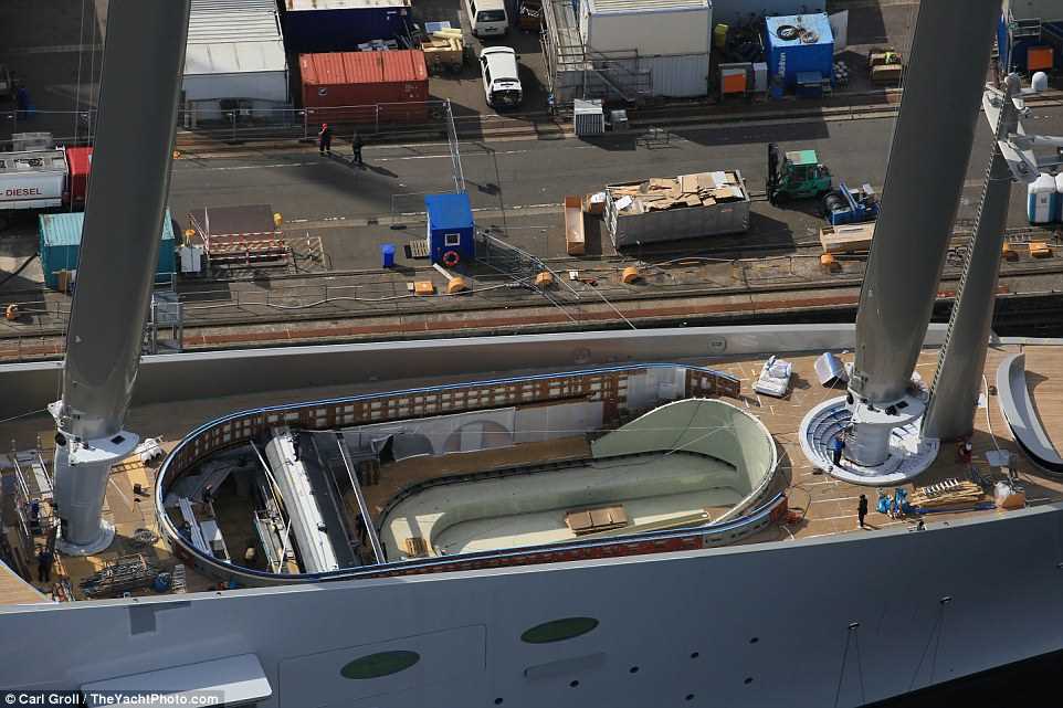 Фотография: Самая большая парусная яхта в мире миллиардера Мельниченко за 400 млн долларов №12 - BigPicture.ru