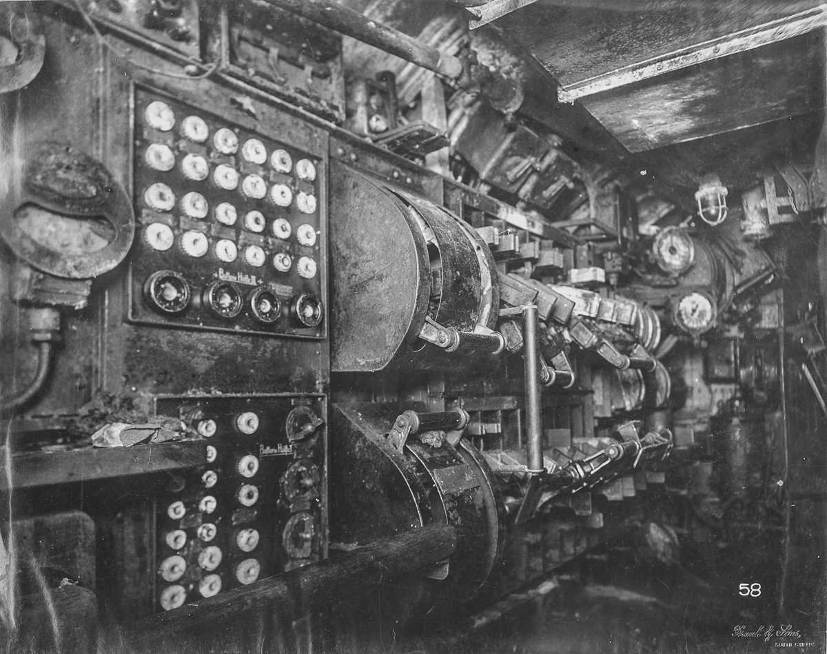 Фотография: Внутри немецкой подводной лодки времен Первой мировой войны №6 - BigPicture.ru