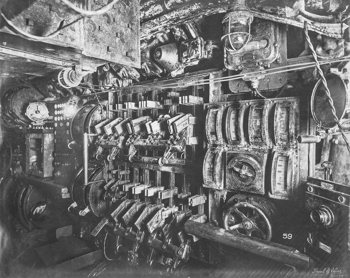 Фотография: Внутри немецкой подводной лодки времен Первой мировой войны №7 - BigPicture.ru