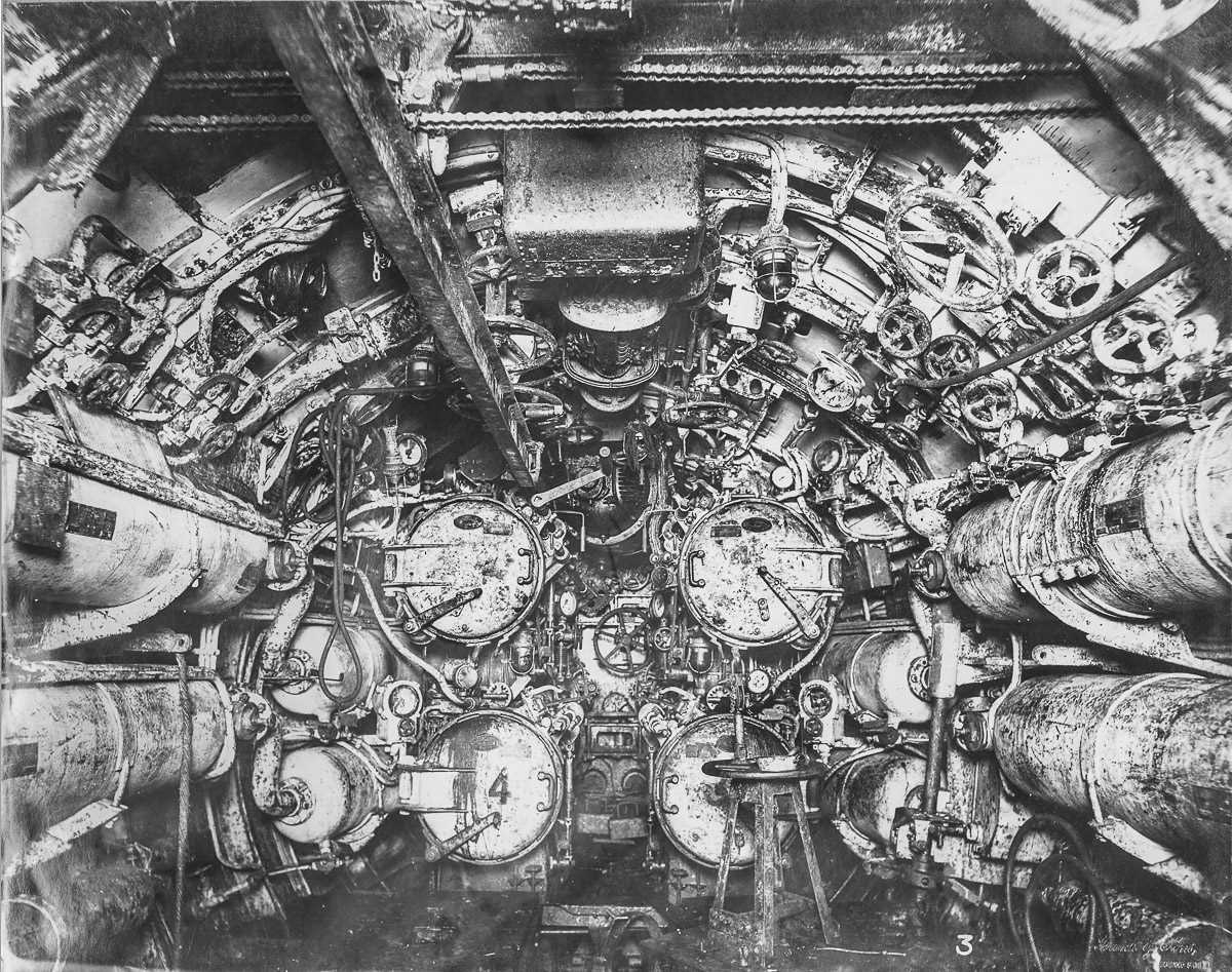 Фотография: Внутри немецкой подводной лодки времен Первой мировой войны №14 - BigPicture.ru