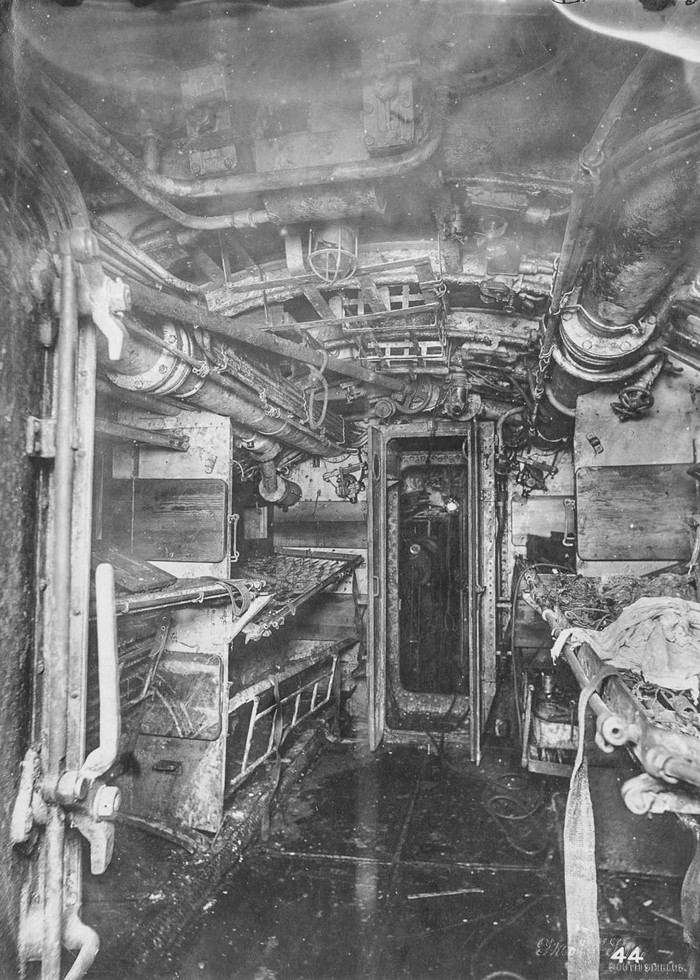 Фотография: Внутри немецкой подводной лодки времен Первой мировой войны №18 - BigPicture.ru