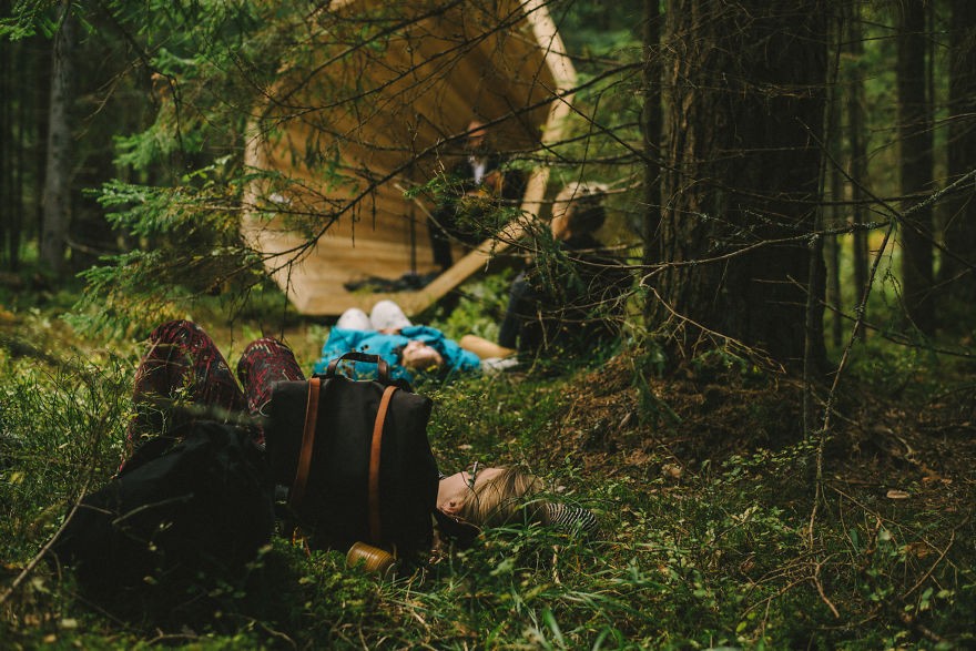 Фотография: Эстонские студенты построили гигантские рупоры, чтобы слушать лес №9 - BigPicture.ru