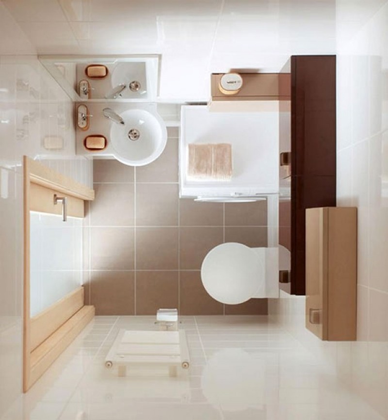 Фотография: 11 отличных идей для маленькой ванной комнаты №2 - BigPicture.ru