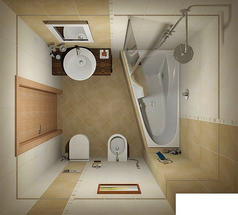 Фотография: 11 отличных идей для маленькой ванной комнаты №5 - BigPicture.ru