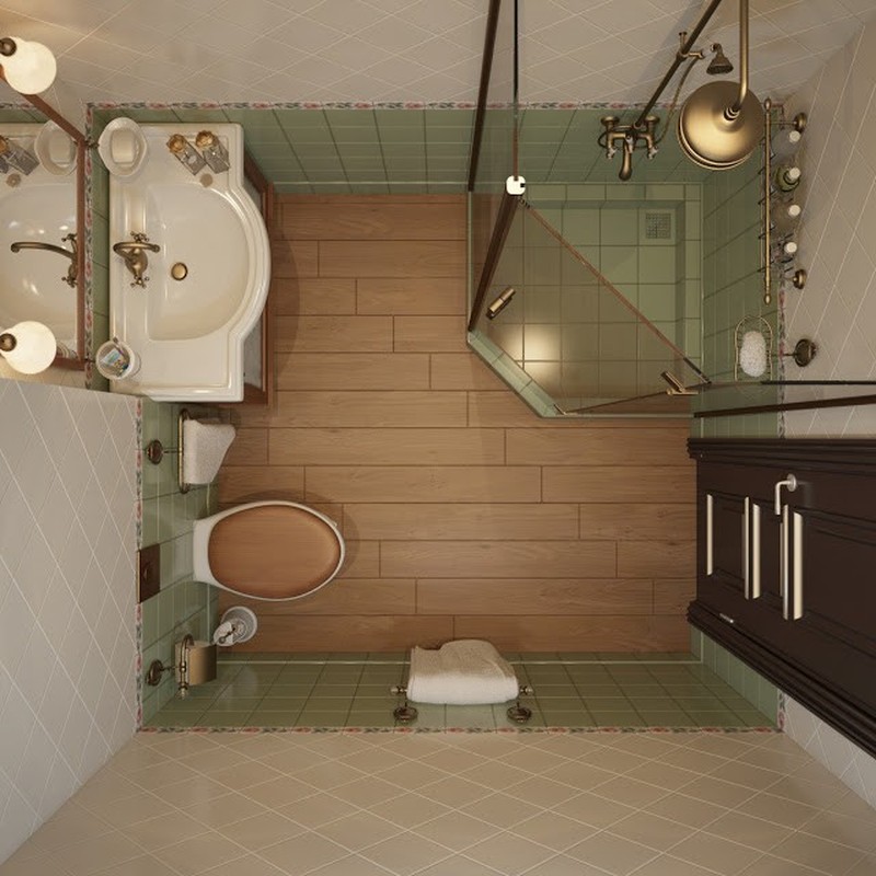 Фотография: 11 отличных идей для маленькой ванной комнаты №12 - BigPicture.ru