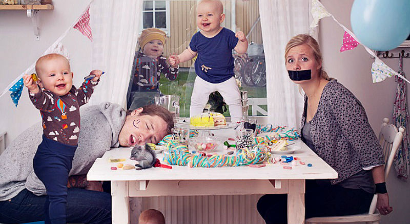 Фотография: Швед фотографирует свою дочь в самых безумных ситуациях №1 - BigPicture.ru