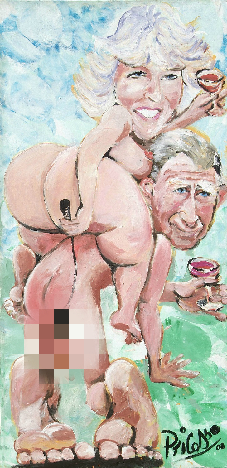 Фотография: Мужчина, который рисует своим пенисом №12 - BigPicture.ru